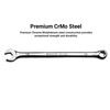 Capri Tools WaveDrive Pro 5/16 in Combination Wrench for Regular and Rounded Bolts CP11750-S516XT